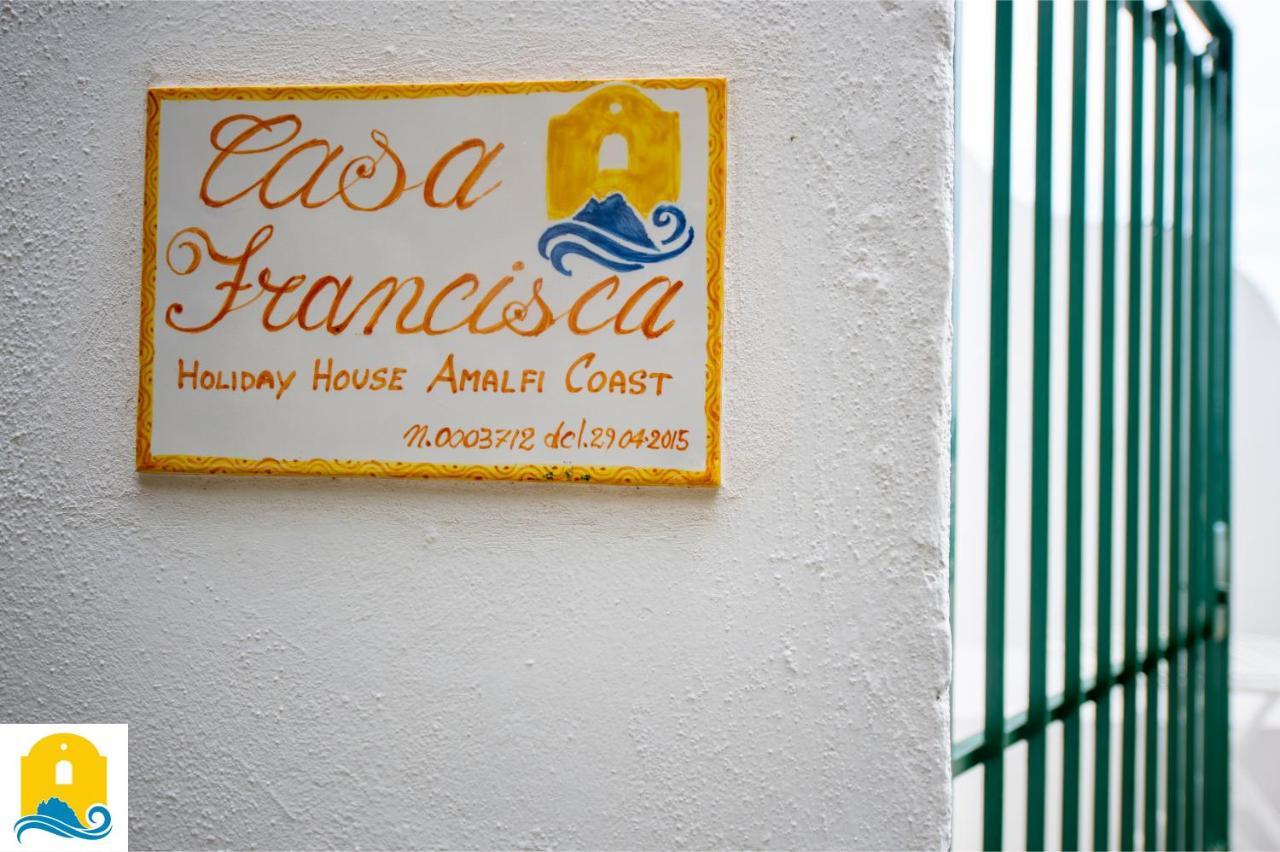 Villa Casa Francisca à Praiano Extérieur photo